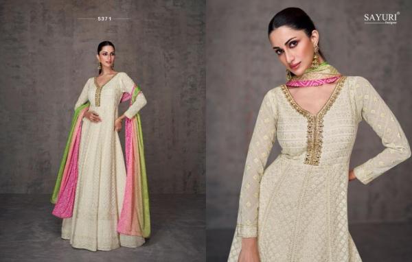 Sayuri Qurbat Real Gerogette Designer Gown Collection